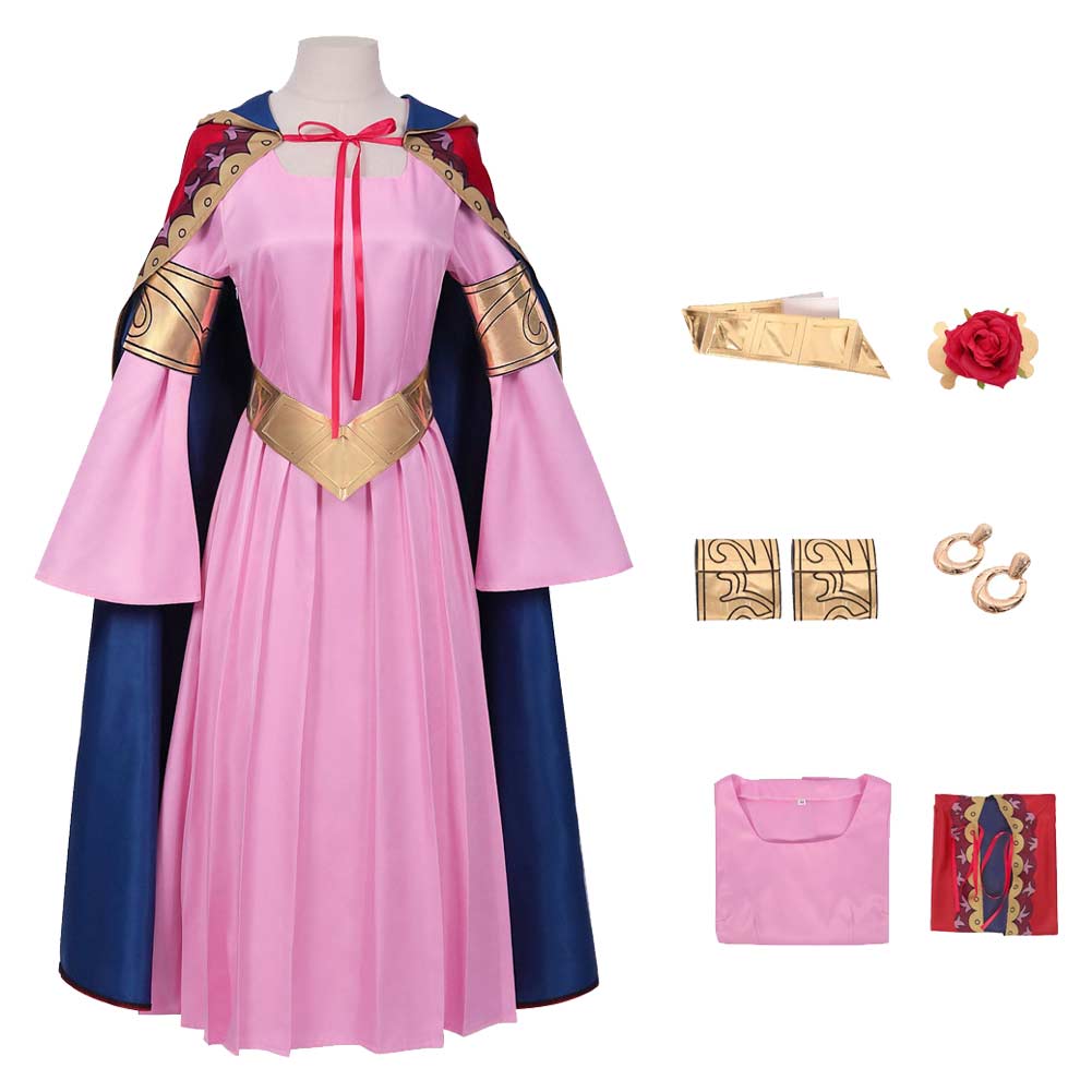 Nefertari D. Vivi Cosplay Costume Outfits 