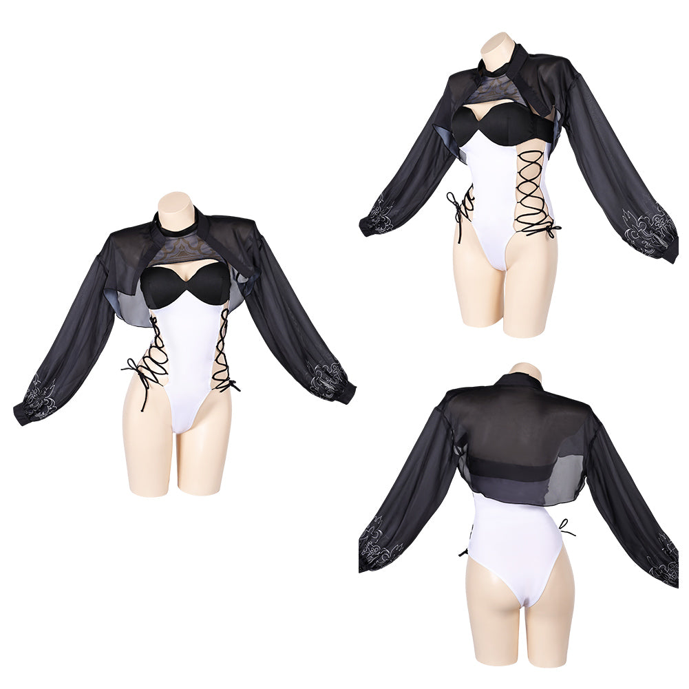 NieR: Automata No2 Type B Swimsuit Female Summer Onepiece Swimsuit 