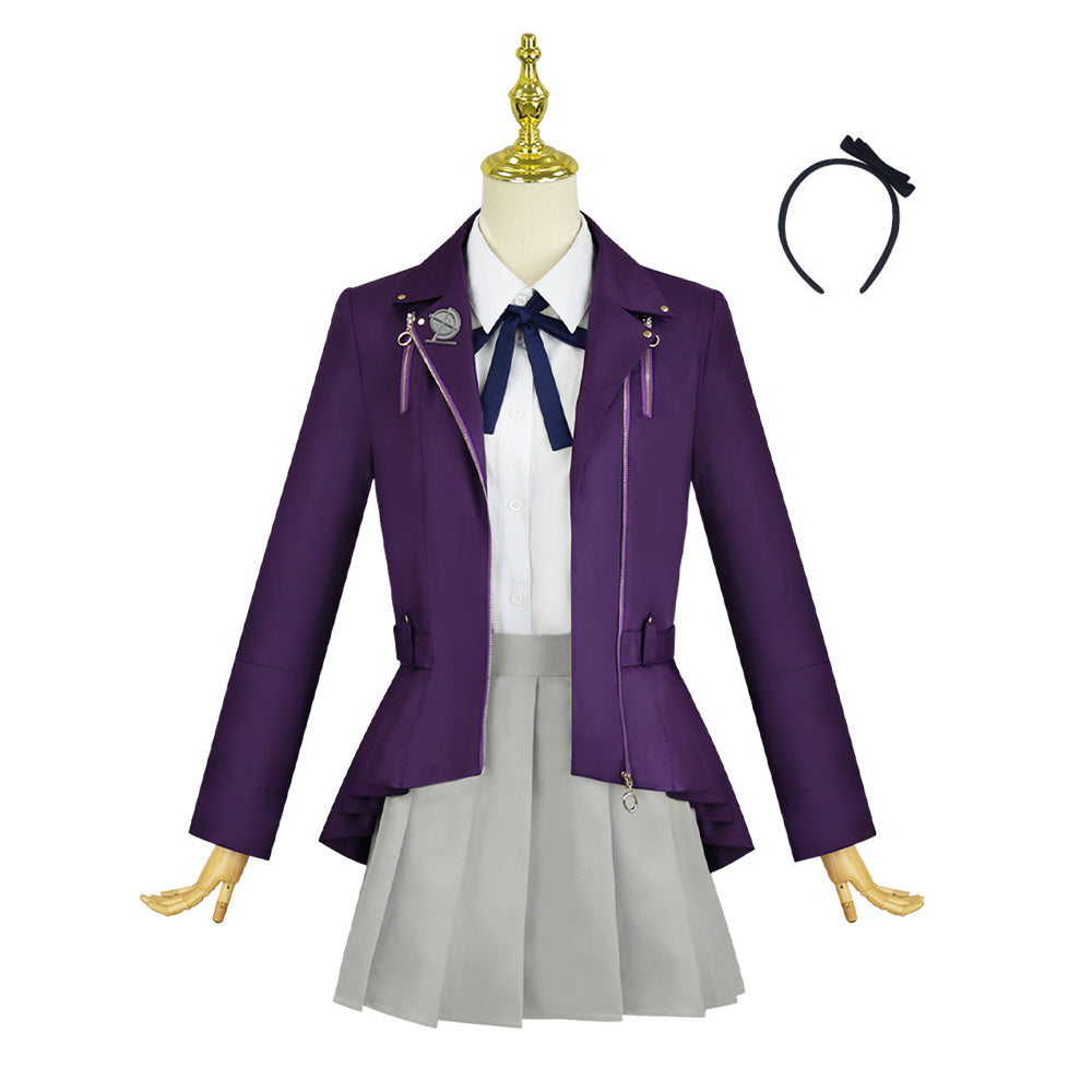 Nozomi Kirifuji Uniform The Hundred Line Nozomi Cosplay Outfits