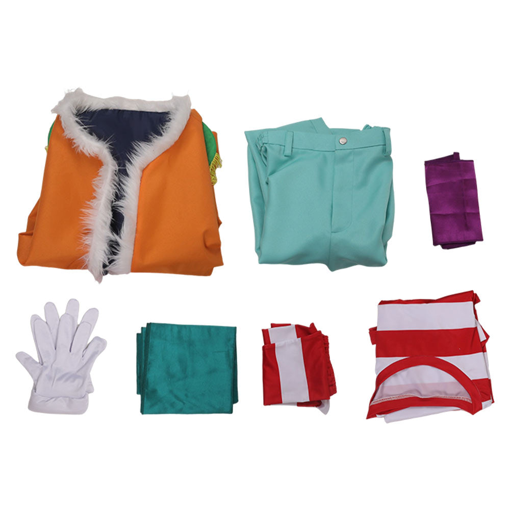 One Piece Buggy The Clown Cosplay Costume Outfits