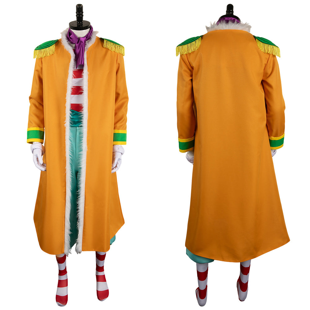 One Piece Buggy The Clown Cosplay Costume Outfits