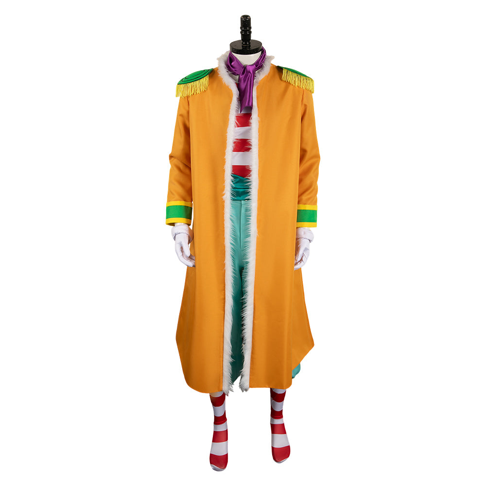 One Piece Buggy The Clown Cosplay Costume Outfits