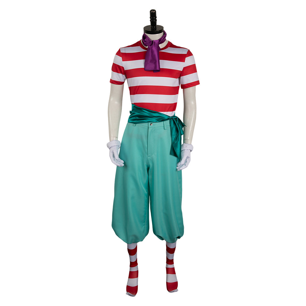 One Piece Buggy The Clown Cosplay Costume Outfits