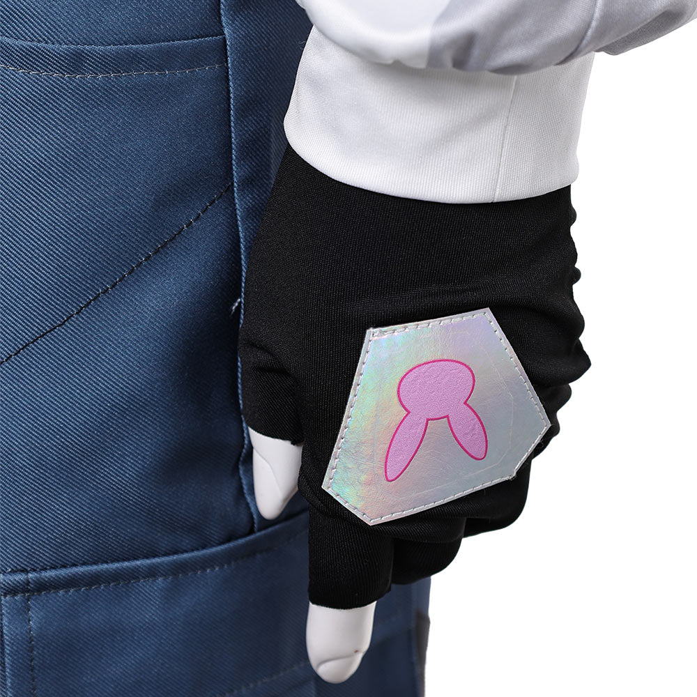Overwatch D.VA COSPLAY blue Cosplay Costume   