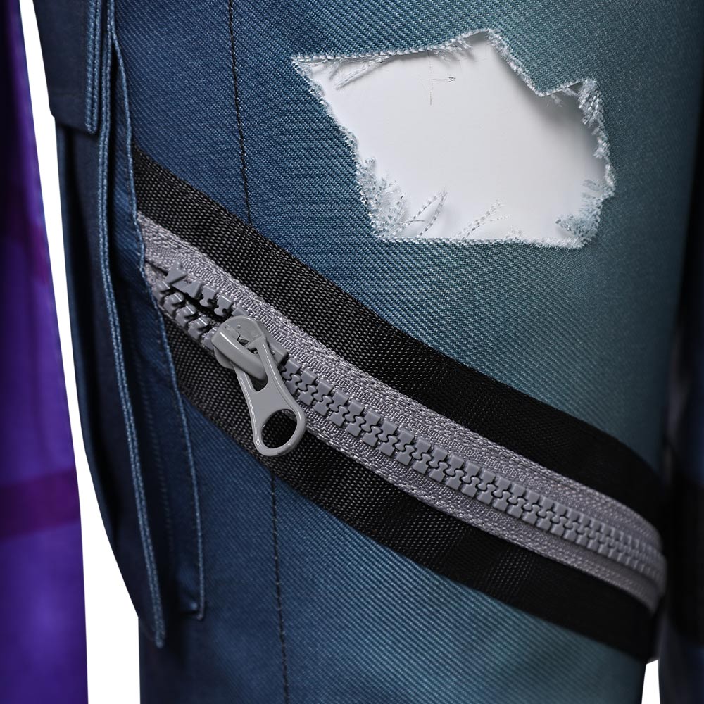 Overwatch D.VA COSPLAY blue Cosplay Costume   