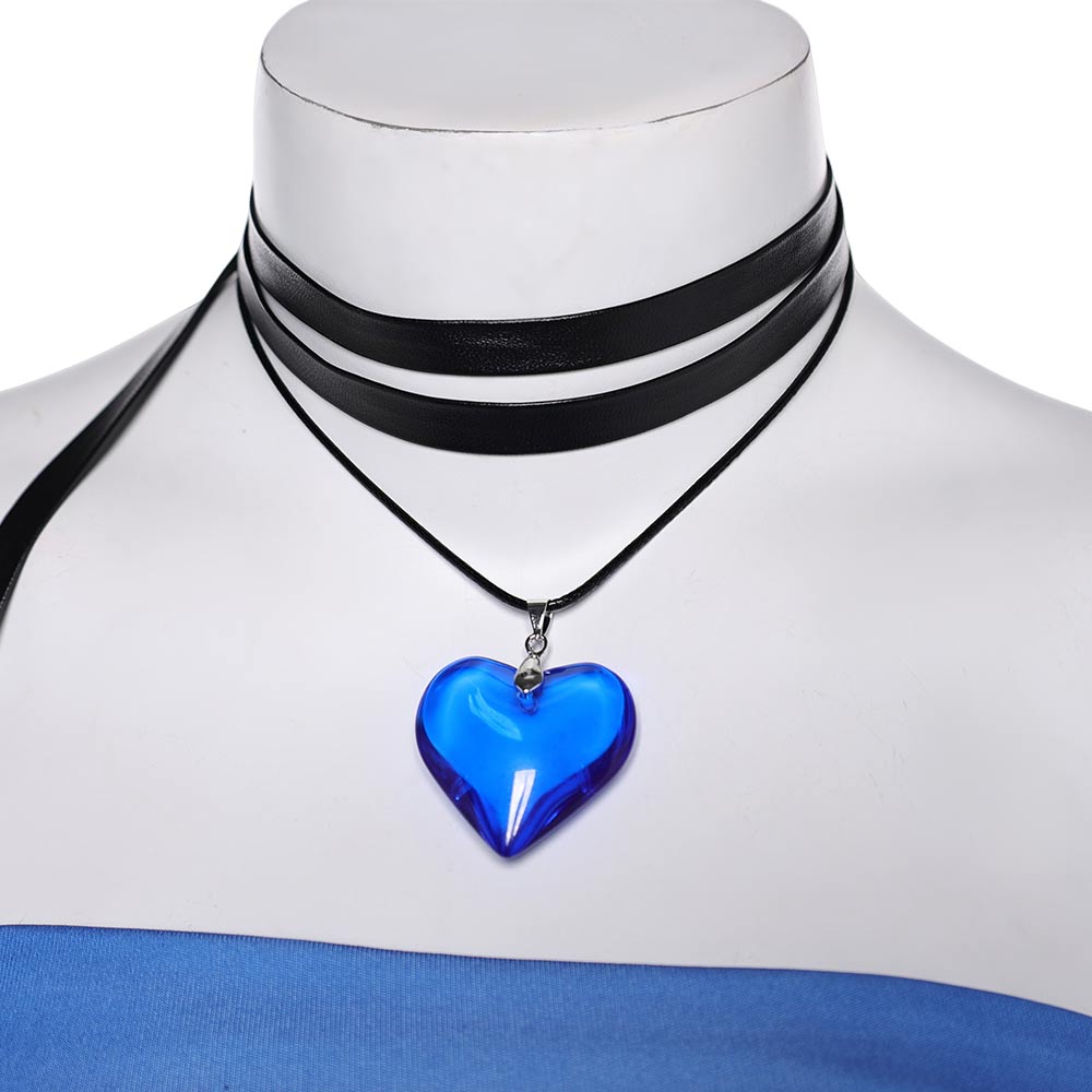 Overwatch D.VA COSPLAY blue Cosplay Costume   