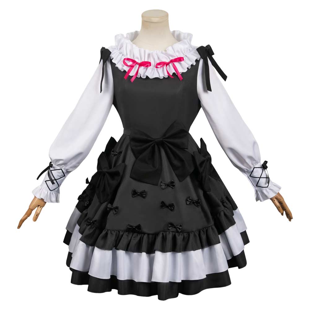 Puella Magi Madoka Magica Kaname Madoka black Dress Cosplay Costume Outfits