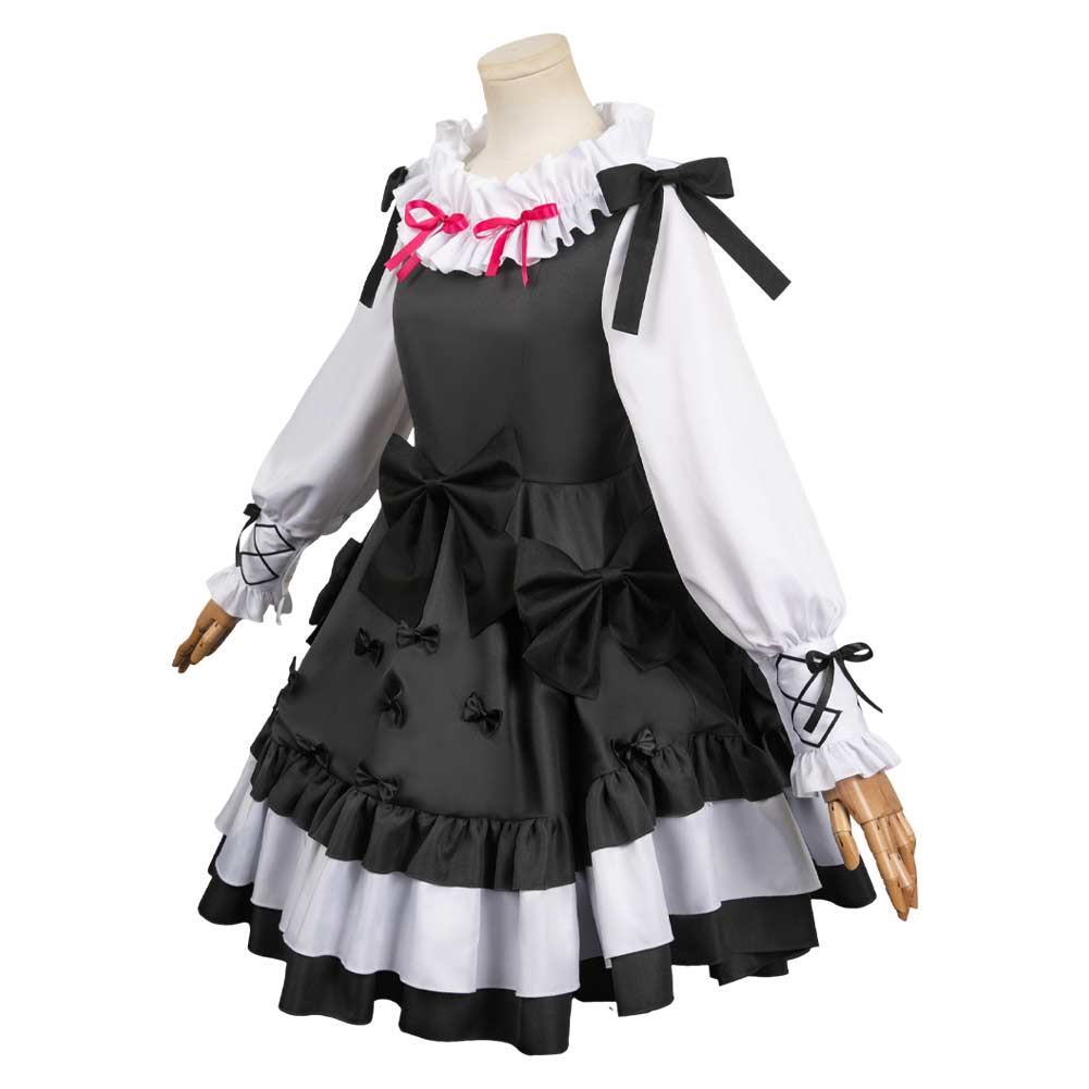 Puella Magi Madoka Magica Kaname Madoka black Dress Cosplay Costume Outfits