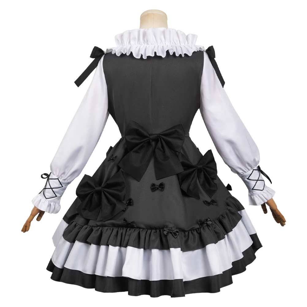 Puella Magi Madoka Magica Kaname Madoka black Dress Cosplay Costume Outfits