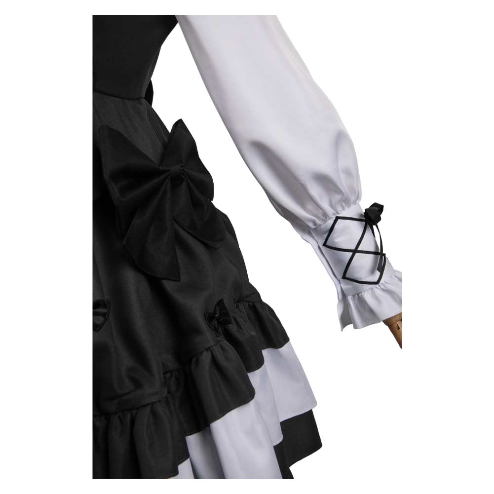 Puella Magi Madoka Magica Kaname Madoka black Dress Cosplay Costume Outfits