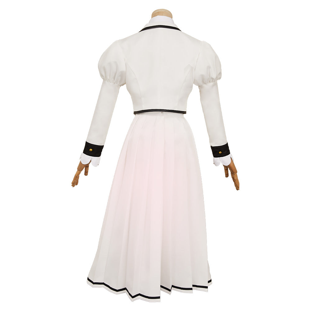 Rock Is a Lady‘s Modesty 2025 Lilisa Suzunomiya white Uniform Cosplay Outfits
