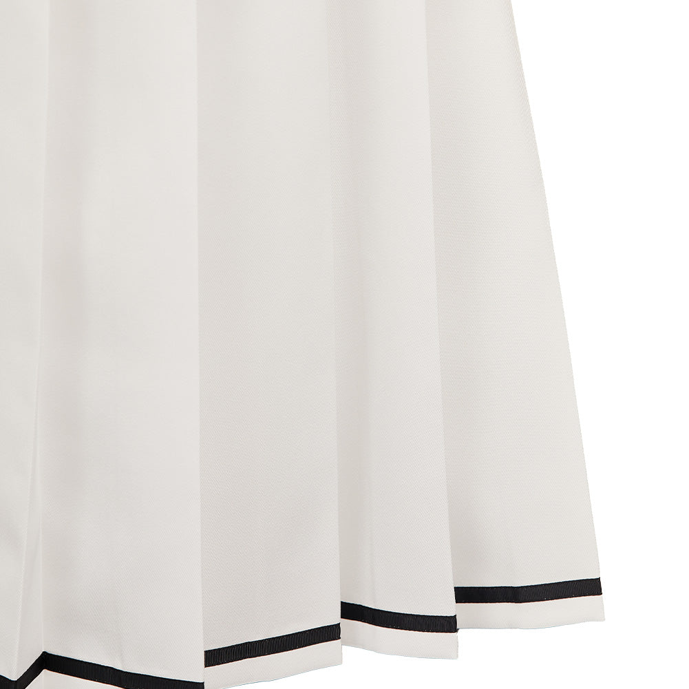 Rock Is a Lady‘s Modesty 2025 Lilisa Suzunomiya white Uniform Cosplay Outfits