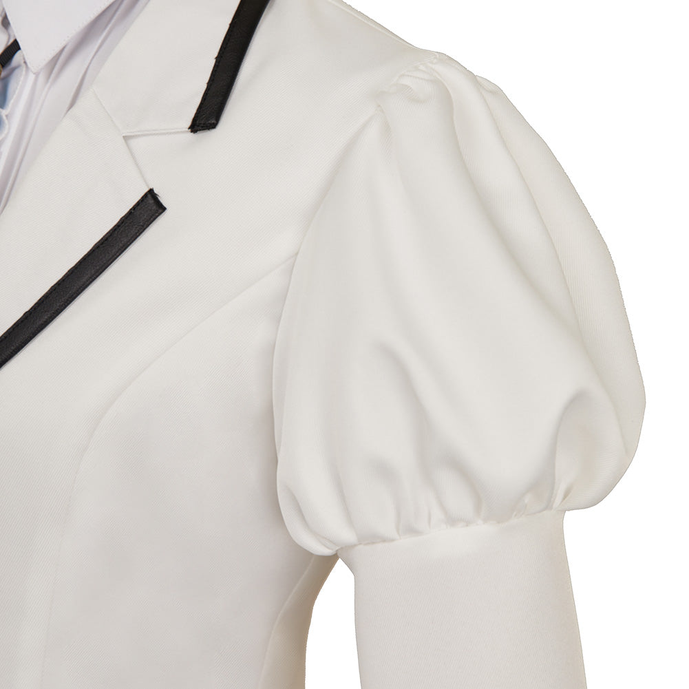 Rock Is a Lady‘s Modesty 2025 Lilisa Suzunomiya white Uniform Cosplay Outfits