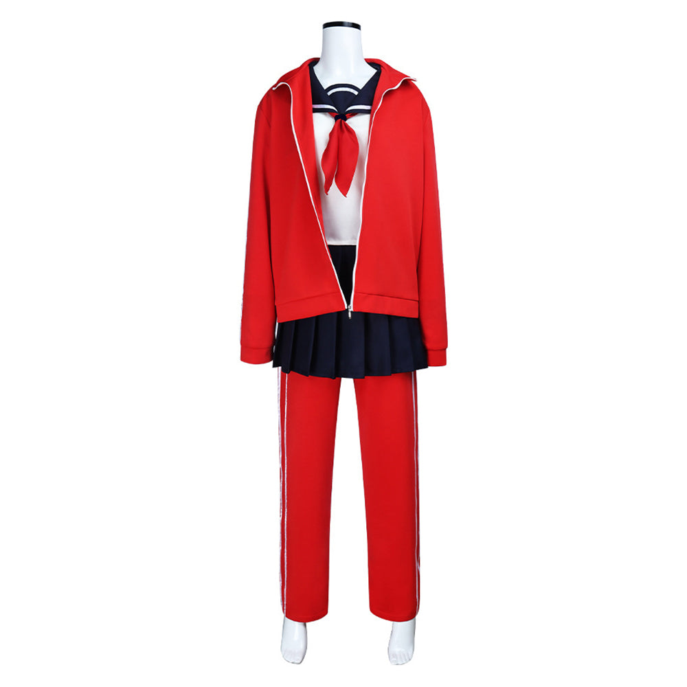 Schoolgirl Kagura Gintama rot Cosplay Outfits