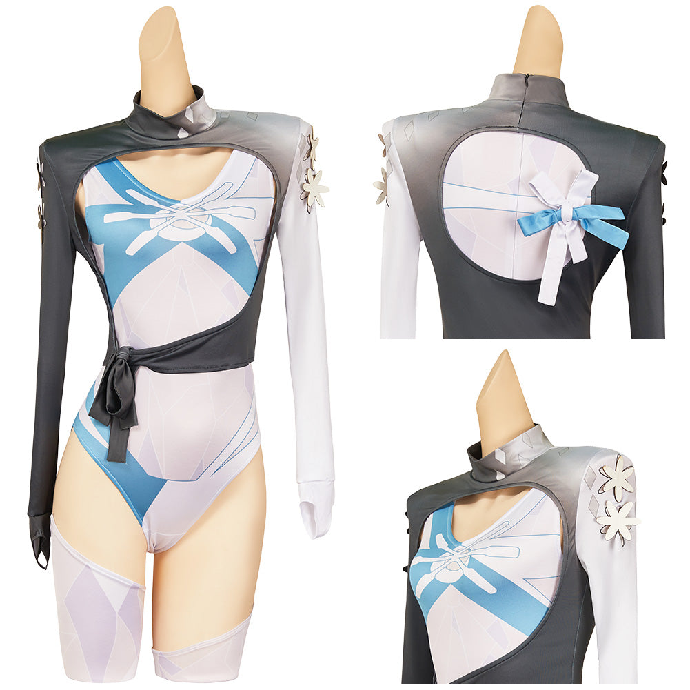 Seol Hee Swimsuit Marvel Rivals Luna Snow Cosplay Costume