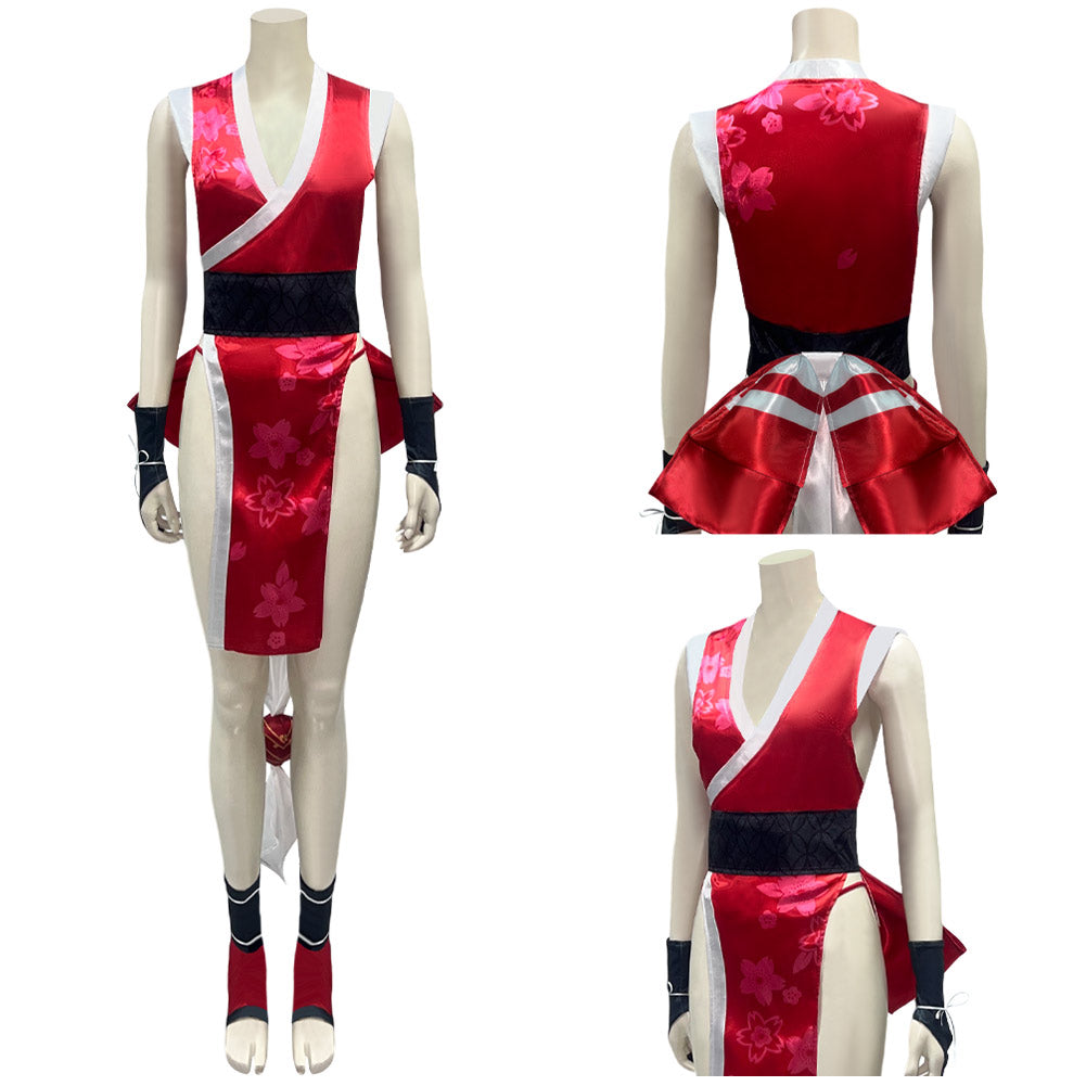 Street Fighter 6 Mai Shiranui Cosplay Costume Outfits 