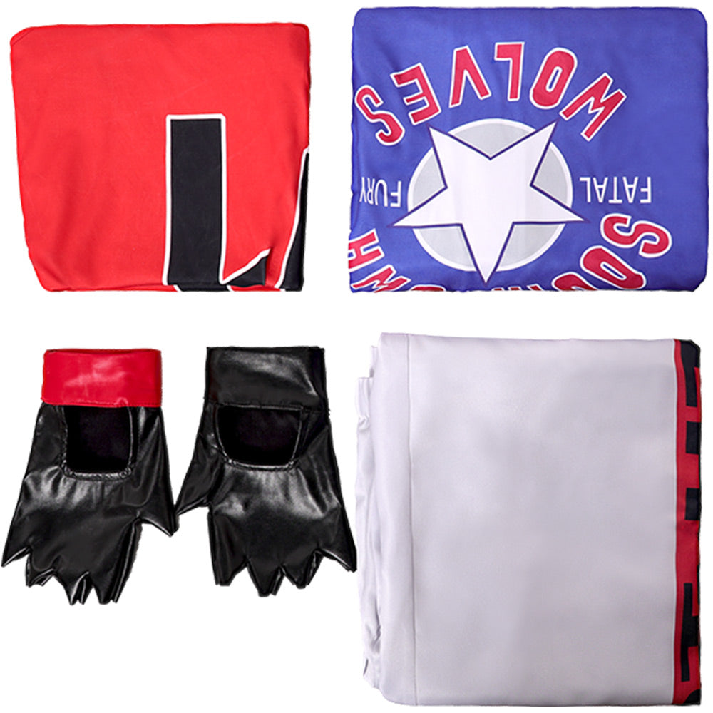 Street Fighter Terry Bogard Outfits Cosplay Costume