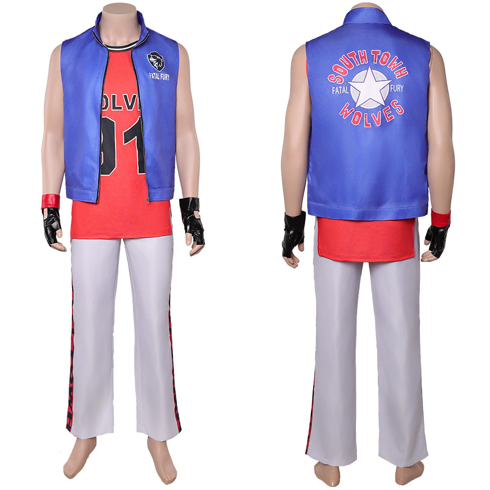 Street Fighter Terry Bogard Outfits Cosplay Costume