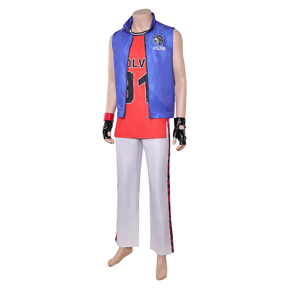 Street Fighter Terry Bogard Outfits Cosplay Costume
