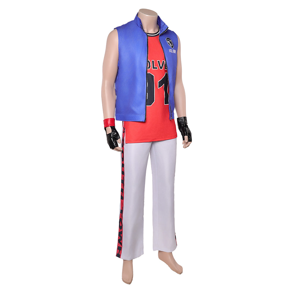 Street Fighter Terry Bogard Outfits Cosplay Costume