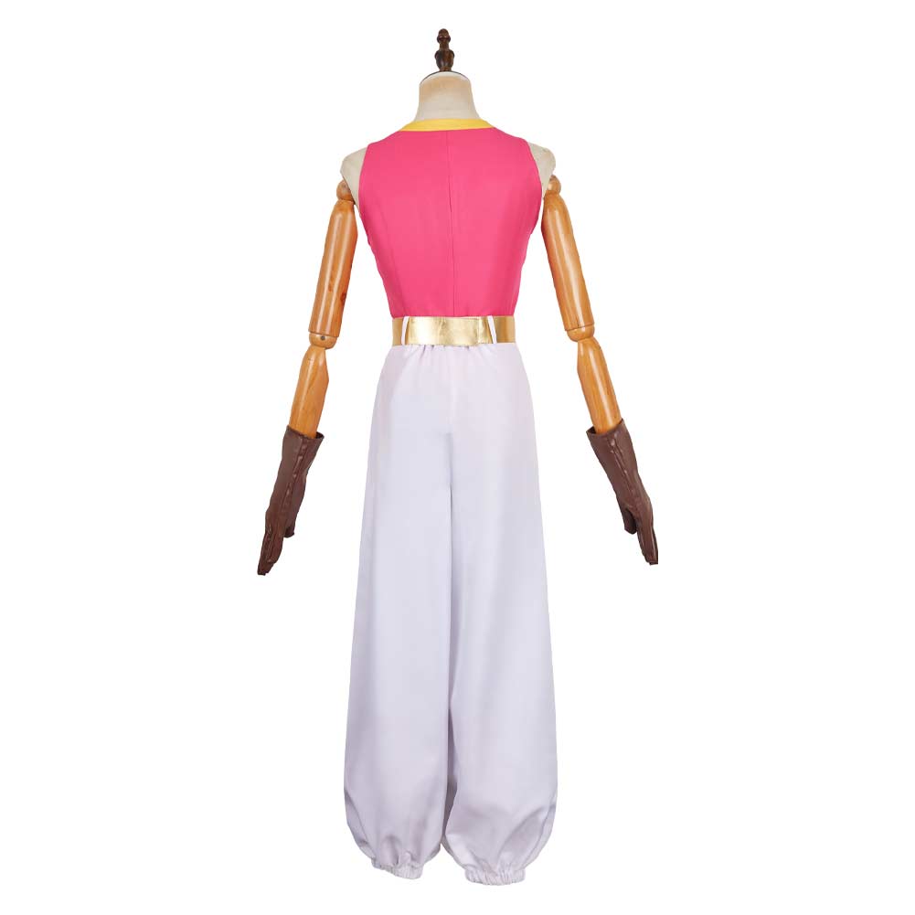 The Legend of Zelda: Echoes of Wisdom 2024 Princess Zelda Pink Outfit Cosplay Costume