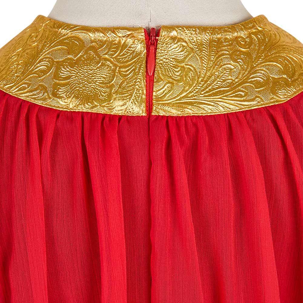 The Legend of Zelda: Echoes of Wisdom 2024 Princess Zelda Red Set Outfit Cosplay Costume