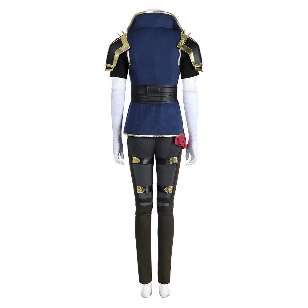 The Piltover Enforcer Vi Cosplay Costume Outfits