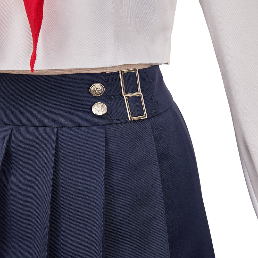 Tifa Lockhart white Uniform Final Fantasy Tifa Cosplay Costume