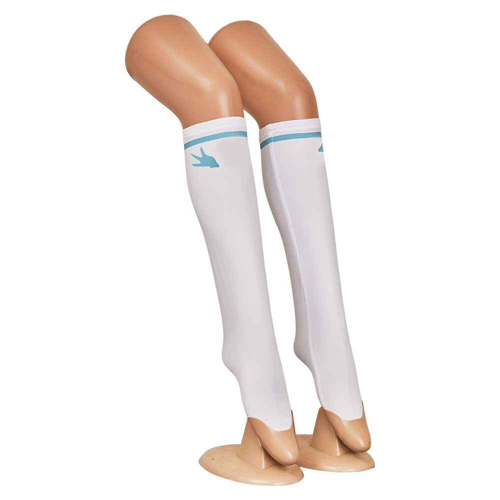 Tifa Lockhart white Uniform Final Fantasy Tifa Cosplay Costume