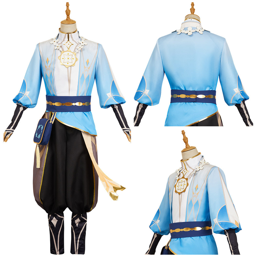 Traveler Aether Costume Genshin Impact Aether Cosplay Outfits