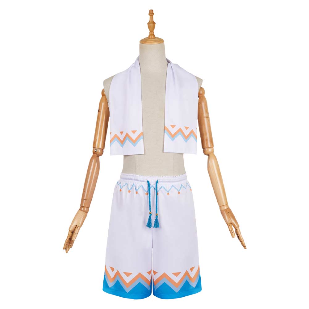 Traveler Aether Genshin Impact Cosplay Costume Outfits 