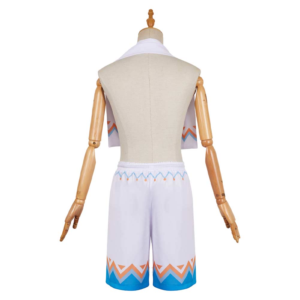 Traveler Aether Genshin Impact Cosplay Costume Outfits 