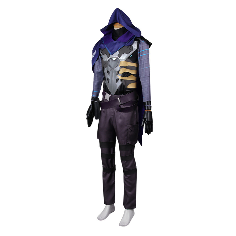 VALORANT Omen Costume Halloween Carnival Outfits