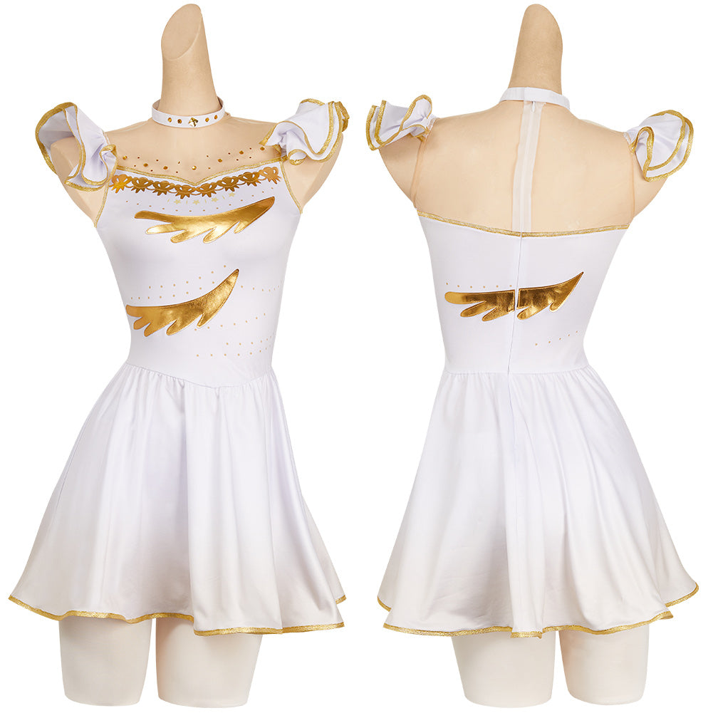 Yuitsuka Inori white Outfits Medalist Inori Cosplay Costume