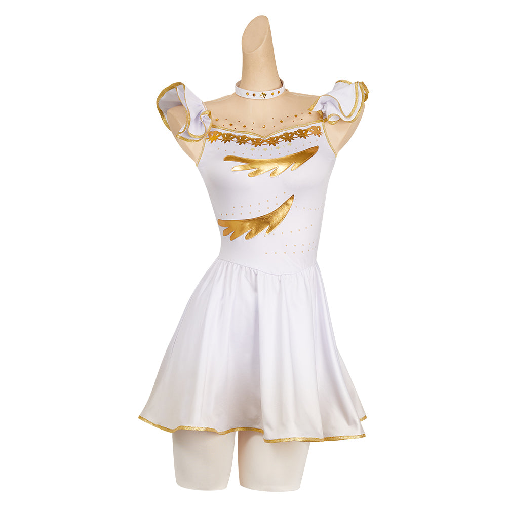 Yuitsuka Inori white Outfits Medalist Inori Cosplay Costume