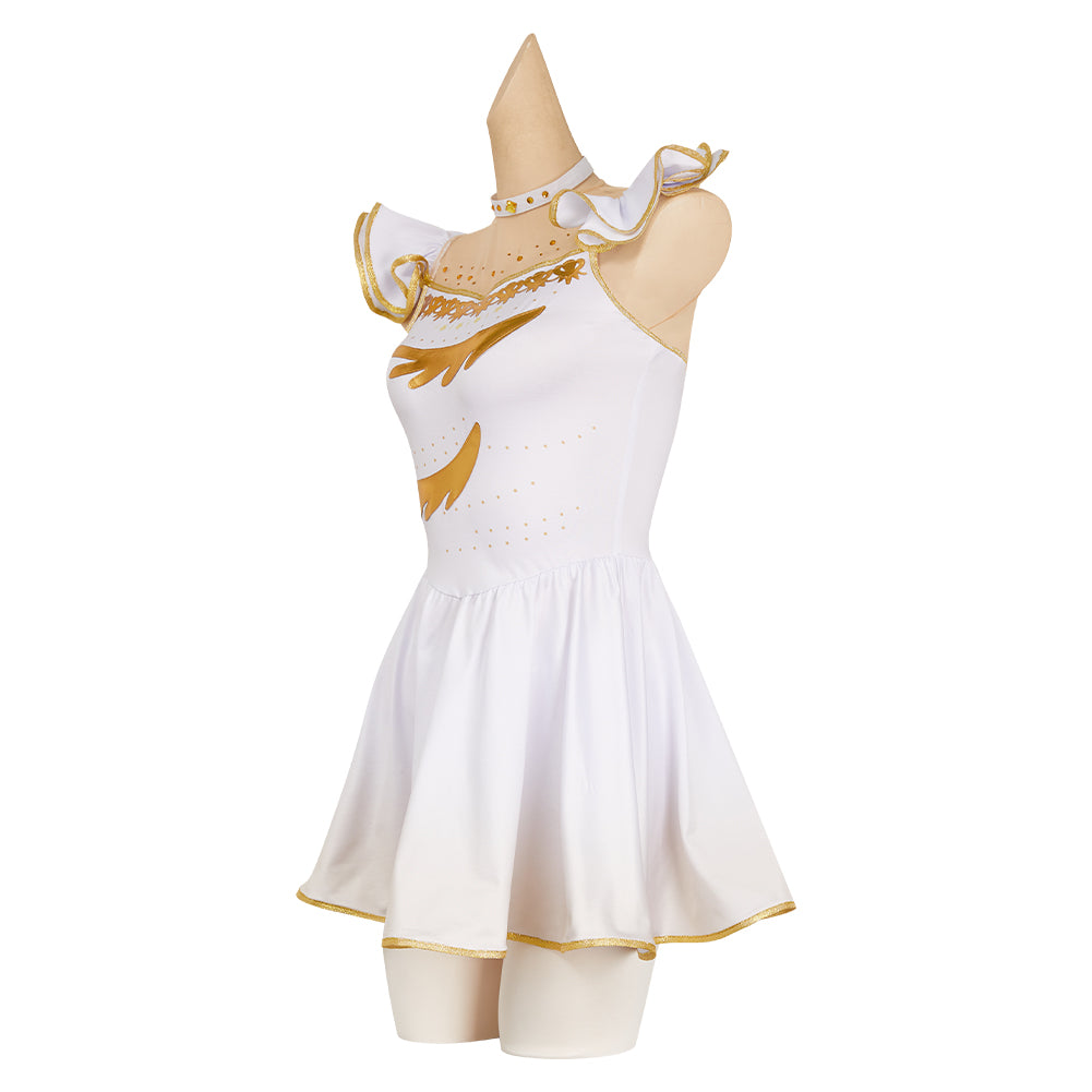 Yuitsuka Inori white Outfits Medalist Inori Cosplay Costume