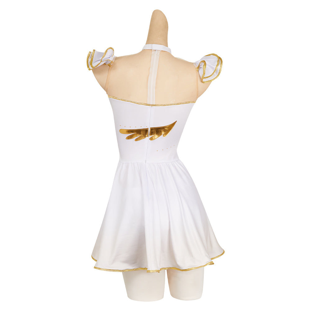 Yuitsuka Inori white Outfits Medalist Inori Cosplay Costume