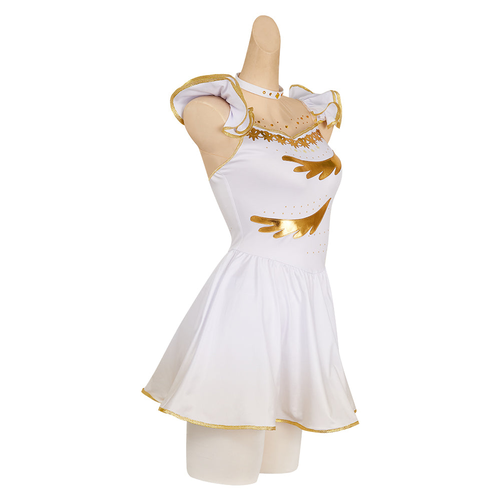 Yuitsuka Inori white Outfits Medalist Inori Cosplay Costume