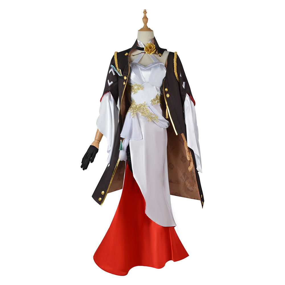 Honkai: Star Rail Himeko Cosplay Adult Costume Outfits Halloween Carnival Party Disguise Suit