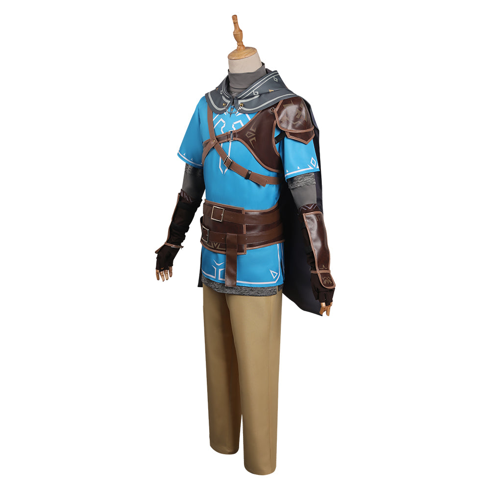 The Legend Of Zelda: Tears Of The Kingdom Link Cosplay Costume Outfits Halloween Carnival Suit