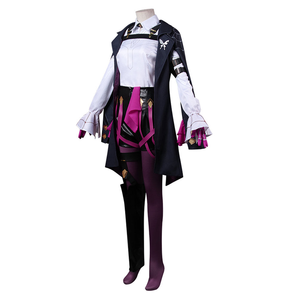 Honkai: Star Rail Kafka Cosplay Costume Outfits Halloween Carnival Party Disguise Suit