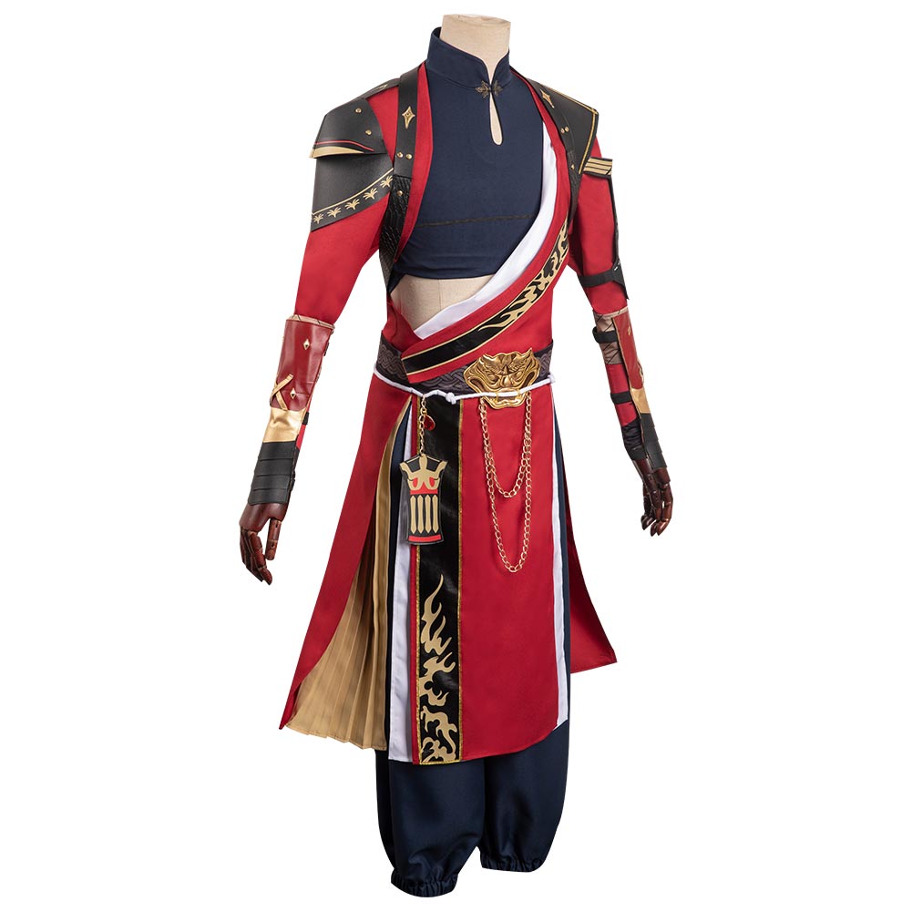 Sun Ce Code Kite Cosplay Costume Vest Shirt Outfits Halloween Carnival Suit