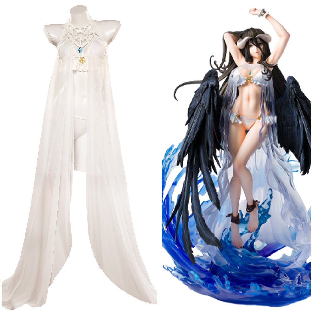 OVERLORD Albedo Cosplay Costume Swimsuit Halloween Carnival Party Disguise Suit