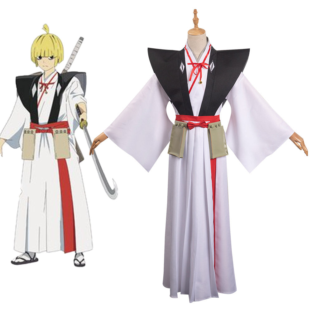 Hell's Paradise Fuchi Anime Jigokuraku Cosplay Costume Halloween Carnival Party Disguise Suit