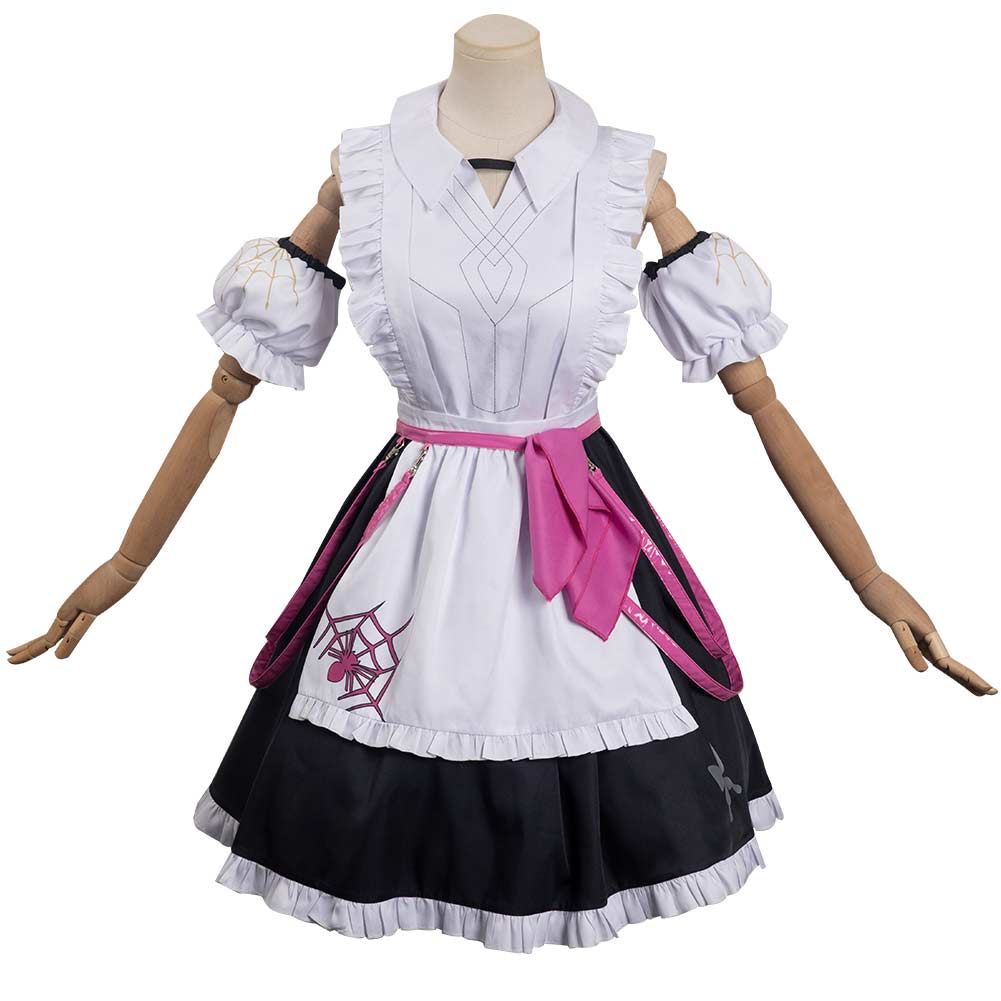 Honkai: Star Rail Kafka original Maiddress Cosplay Costume Halloween Carnival Outfits