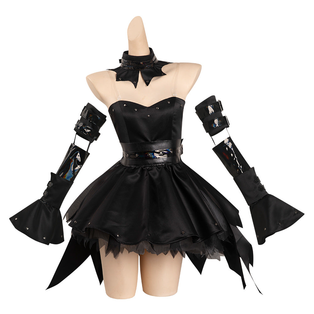 Chobits - Freya Cosplay Costume Black dress Outfits Halloween Carnival Party Suit for Adult