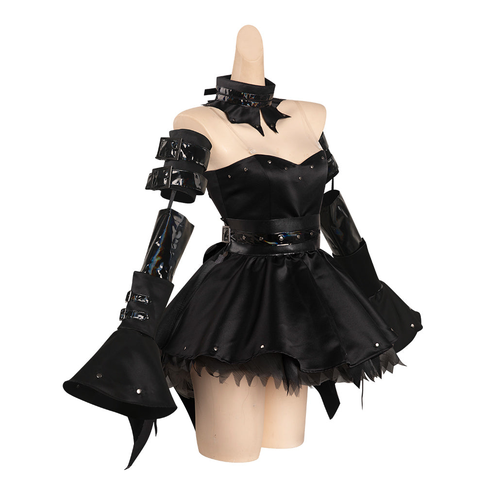 Chobits - Freya Cosplay Costume Black dress Outfits Halloween Carnival Party Suit for Adult