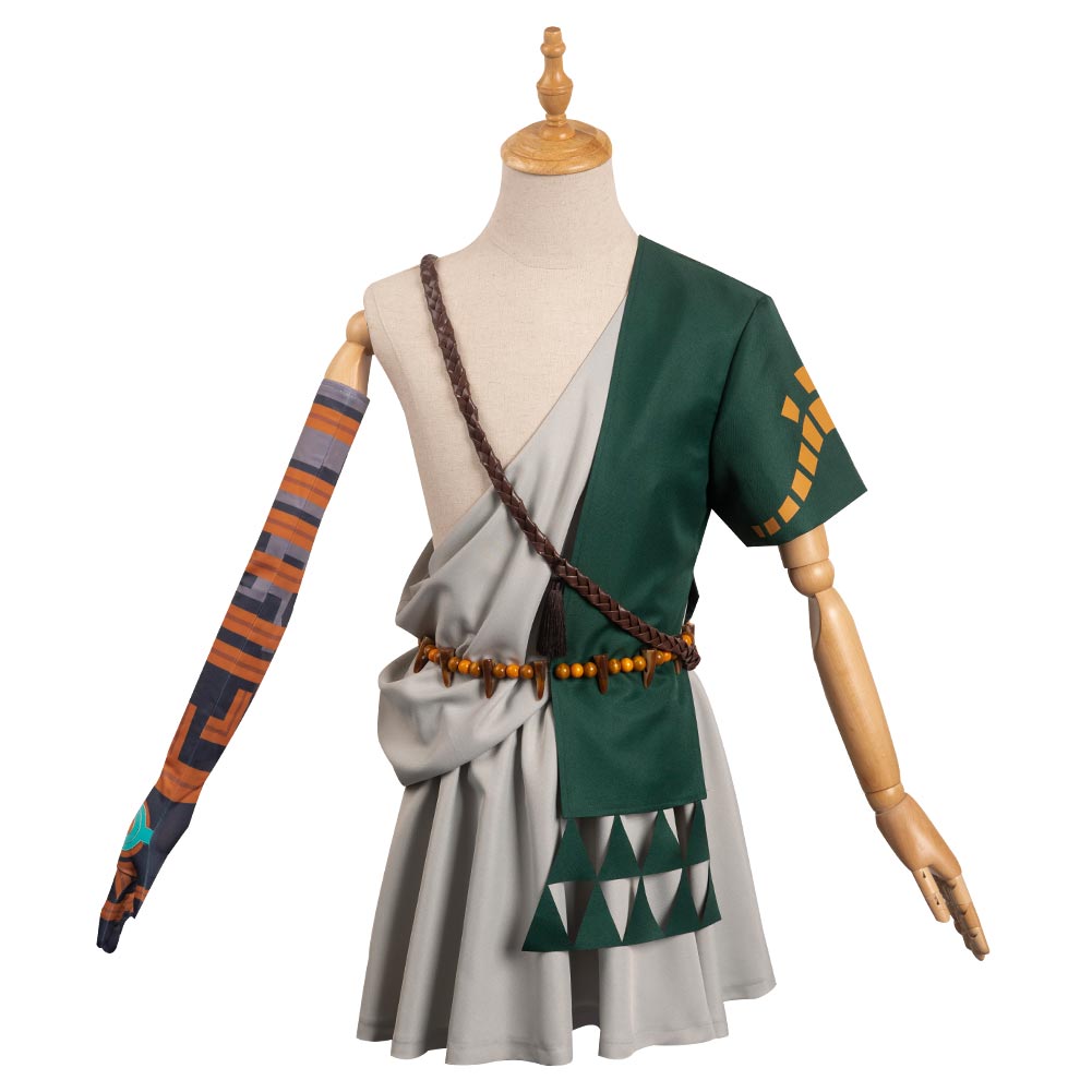 Link Costume Set The Legend of Zelda: Tears of the Kingdom Cosplay Halloween Carnival Party Outfits