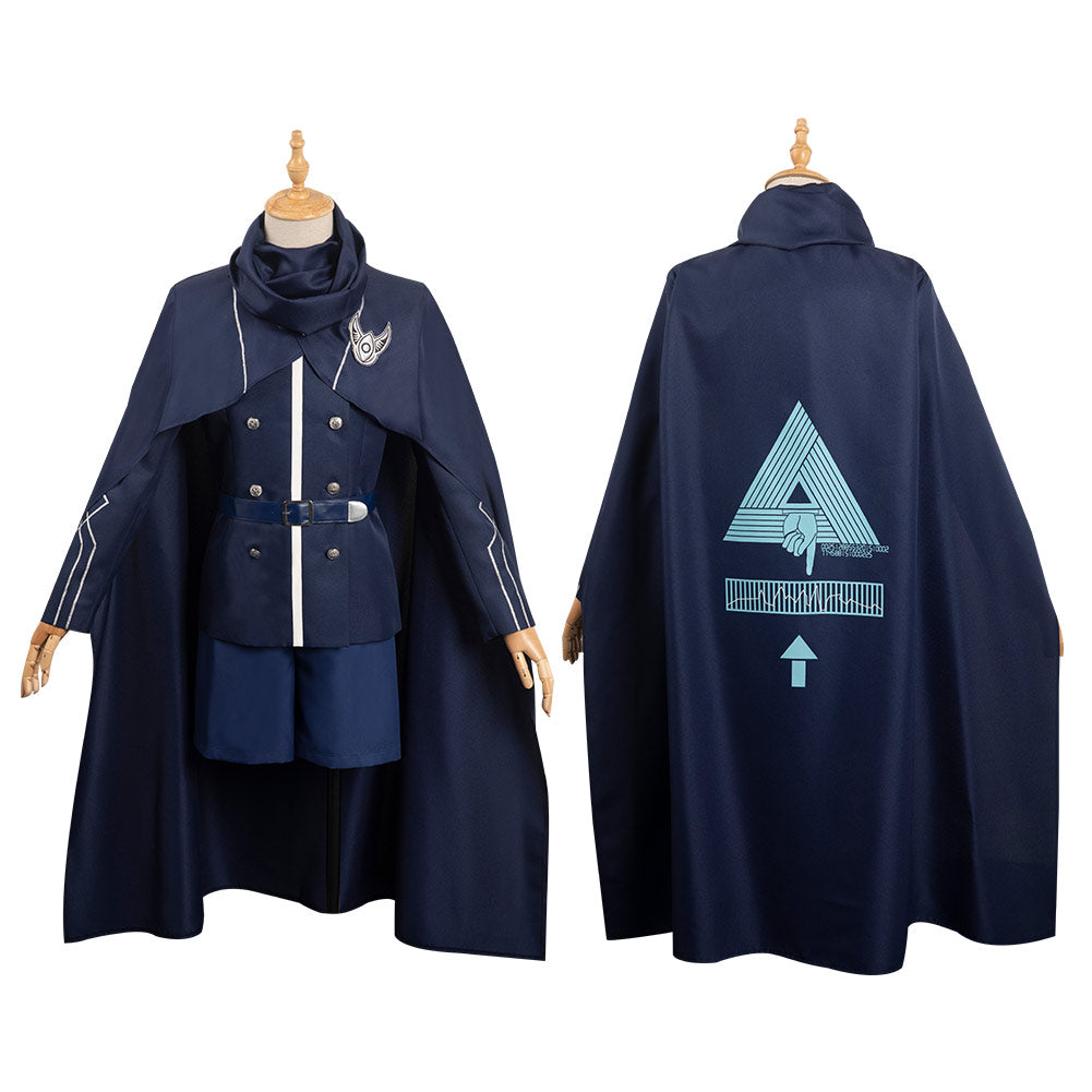 Master Detective Archives: Rain Code Yuma Costume Cosplay Halloween Carnival Party Outfits