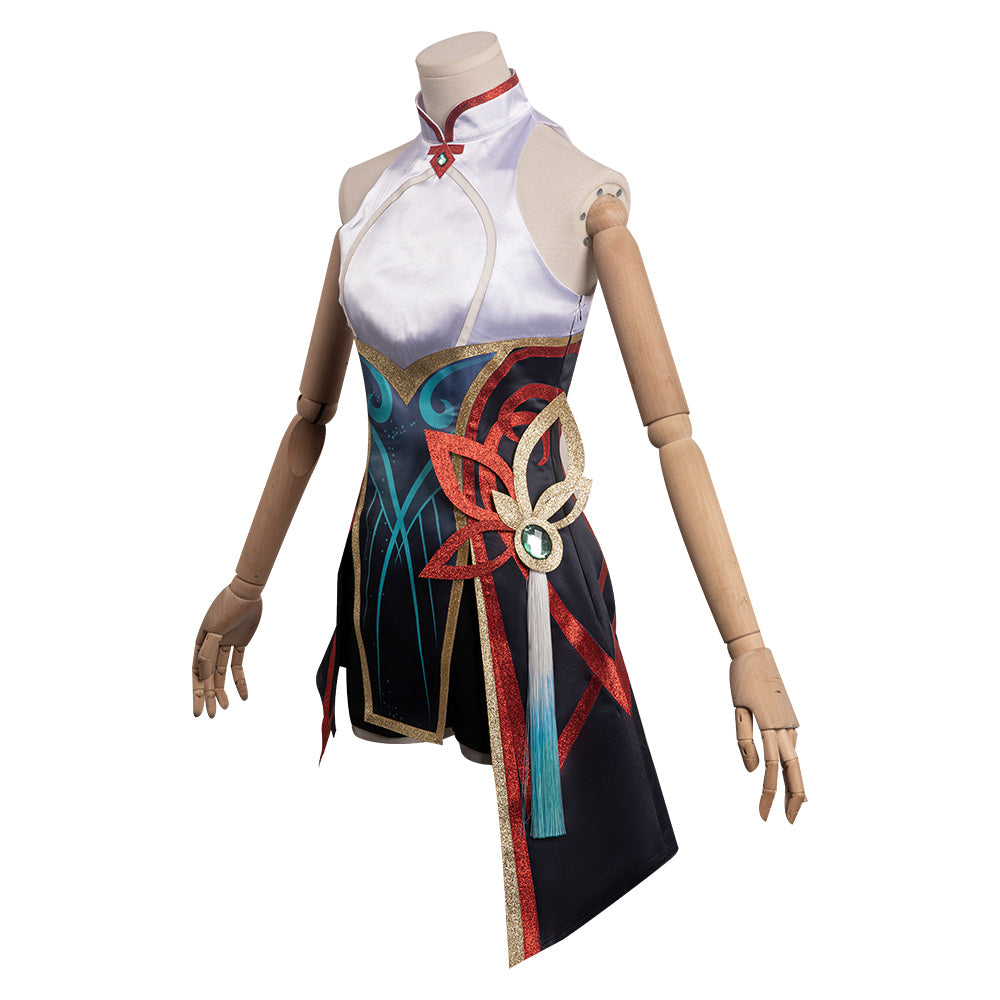 League of Legends - Irelia Cosplay Costume Outfits Halloween Carnival Suit